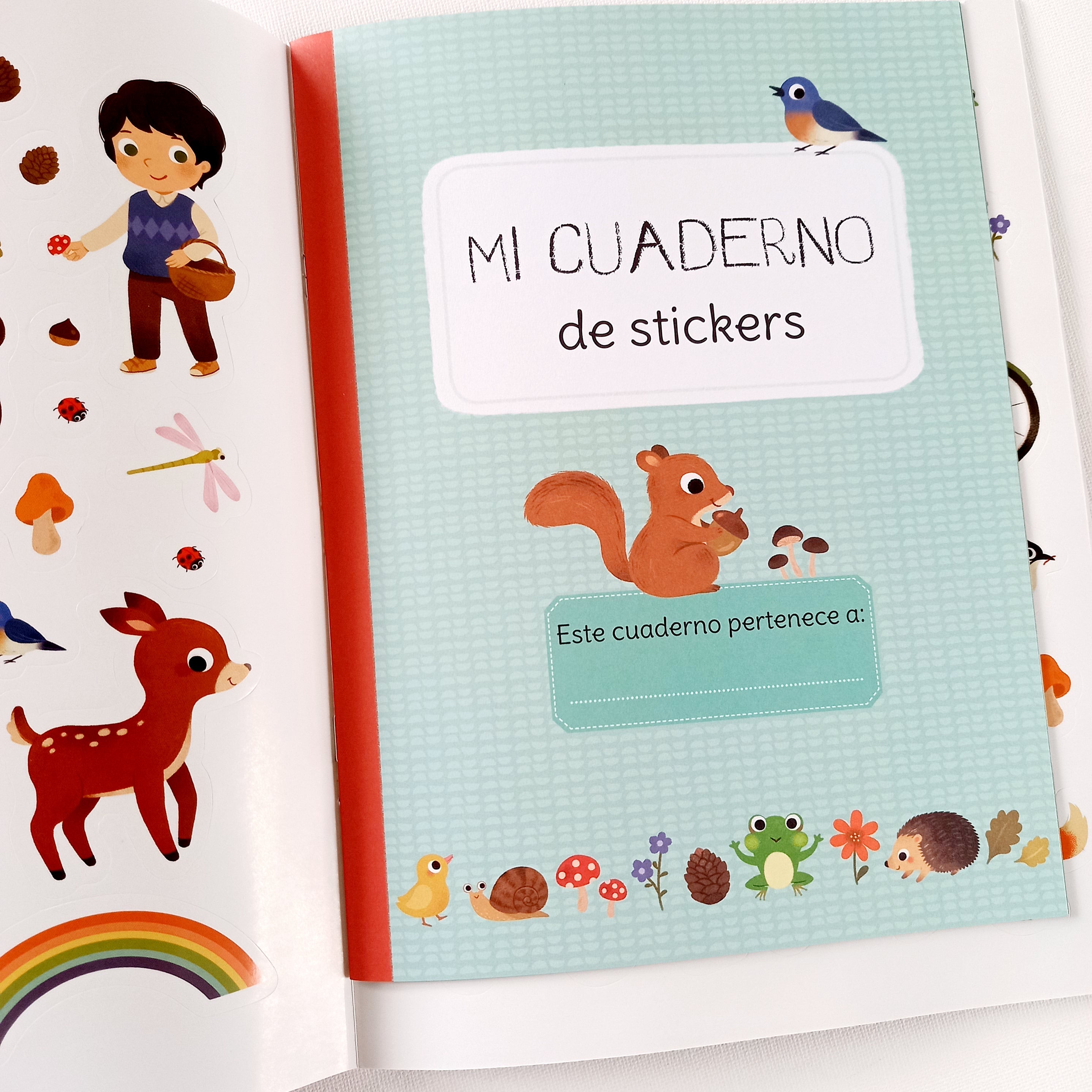 La naturaleza y los animales. Libro de stickers La naturaleza y los animales. Libro de stickers